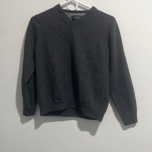 Dark Gray Nordstrom V-Neck Sweater